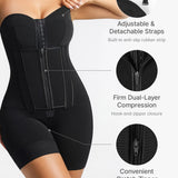Double Compression Tummy Control Full Body Shapewear