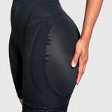High Waist Tummy Control Butt Lifting Mid Thigh Mesh Shaper Shorts