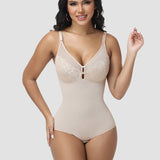 Sorelyne® Lace Deep V Keyhole Cutout Bodysuit