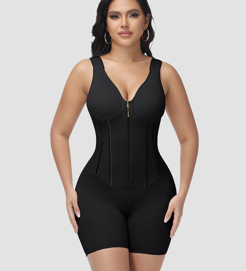 Sorelyne® High Compression Full Body Shaper with Bulit-in Bra