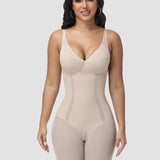 Sorelyne® Seamless Mesh Panel Body Shaper with Built-In Bra