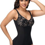 Sorelyne® Sexy V Neck Lace Briefs Shapewear Bodysuit (Pre-Sale)