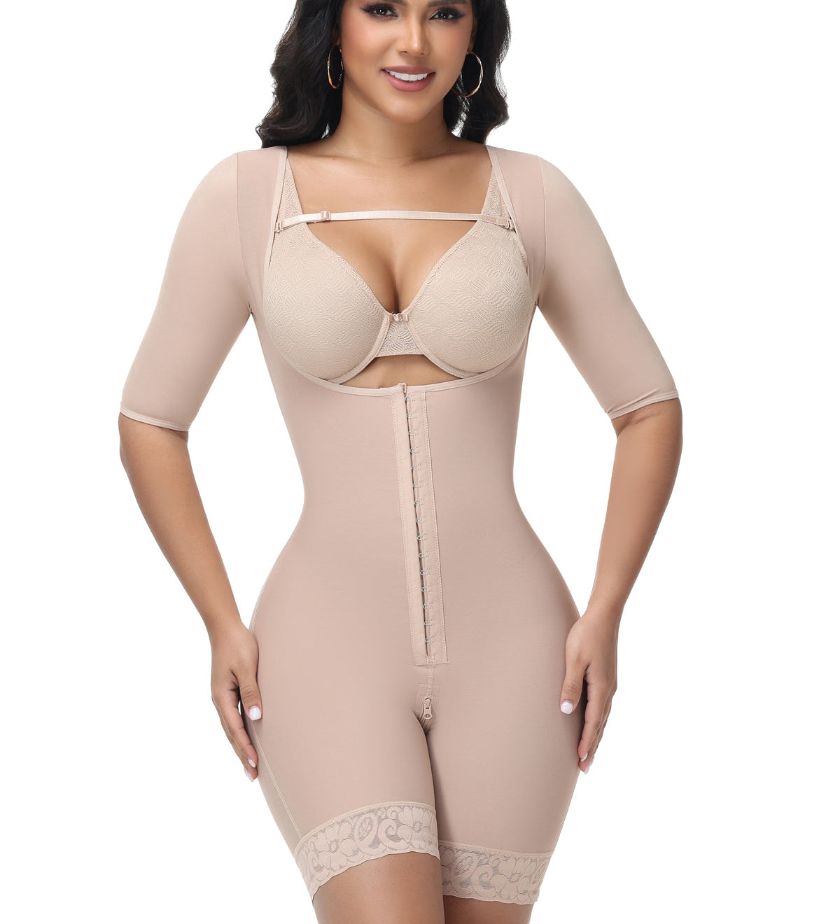 Sorelyne® Girdles Colombianas Short Sleeve Hip Lift Body Shaper