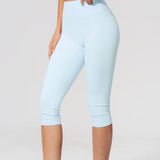 High Waist Tummy Control Butt Lifting Capri Yoga Leggings
