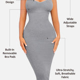 Seamless V-neck Everyday Sculpt Maxi Dress