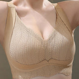 Large Size Thin Seamless Wireless Anti Sagging Bra
