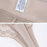 High Waist Large Size Lace Seamless Tummy Control Panties
