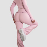 Ballet Ruffled Flare Leggings
