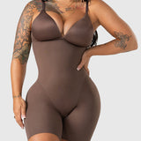 Seamless Soft Control Bodysuit with Cups Waist Snatching Shapewear