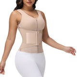 Sorelyne® Zipper & Button Double Pressure Sports Waist Trainer