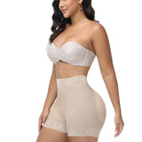 Sorelyne® High Waisted Butt Lifter Shaping Shorts With Lace Trim (Pre-Sale)