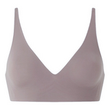 Seamless V-Neck Wireless Push Up Bra
