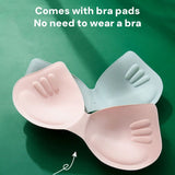 Seamless Front Buckle Push up Wireless Bra Correcting Hunchback