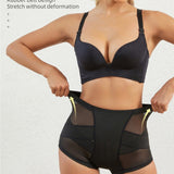 Mesh Tummy Control Butt Lift Smoothing Shaping Shorts With Sponge Pad
