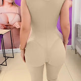 Girdles Colombianas Hourglass Sleeveless Full Body Shaper With Bra