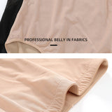 High Waist Compression Mesh Patchwork Tummy Control Panties