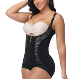 Sorelyne® Girdles Colombianas Open Bust Lace Patchwork Body Shaper