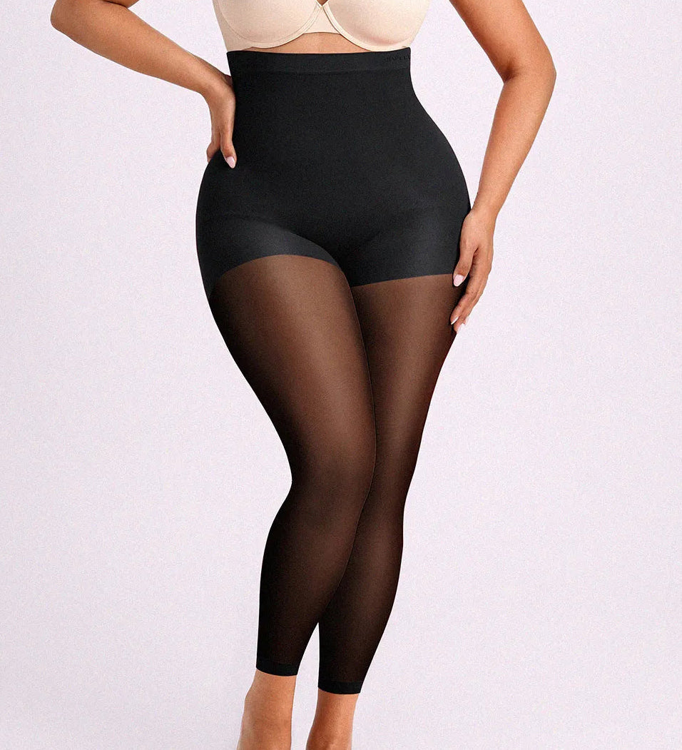 High Waisted Sheer Shaping Tights