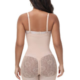 Sorelyne® Hip Mesh High Waisted Girdle Shaping Shorts with Zip Closure for Women